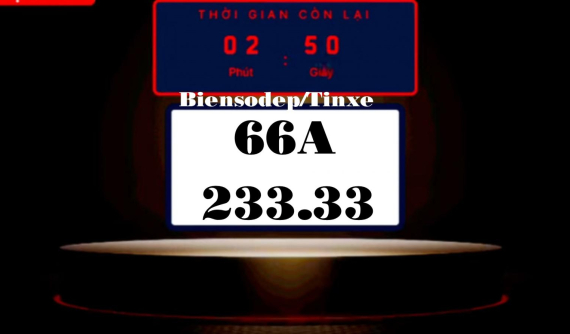 Bất ngờ lớn trong buổi đấu giá biển số tứ quý 3 của tỉnh Đồng Tháp, có 1 người tham dự, giá trúng chỉ 45 triệu đồng