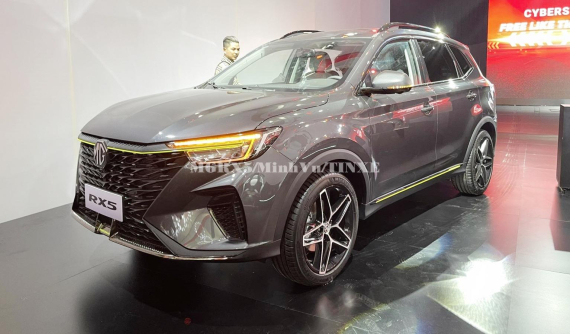 SUV cỡ C MG RX5 ra mắt tại Việt Nam, giá từ 739 triệu đồng, ngoại thất có carbon
