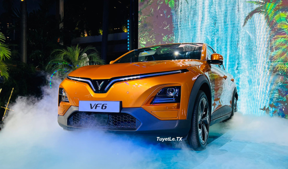 VinFast VF6 chính thức ra mắt Việt Nam, giá không kèm pin từ 675 triệu đồng