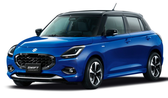Suzuki Swift 2024 bất ngờ được vén màn, thêm màn hình 9 inch, vẫn có đầu đĩa