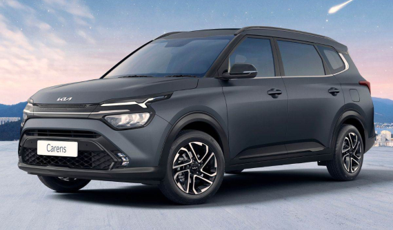 Kia Carens được bổ sung phiên bản X-Line với màu sơn xám nhám ấn tượng hơn