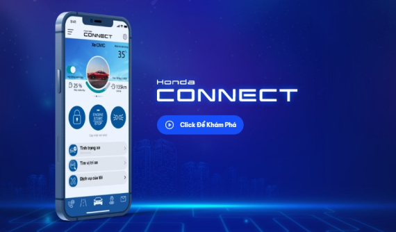 Honda CONNECT - Kết nối với xe của bạn bất kỳ nơi đâu