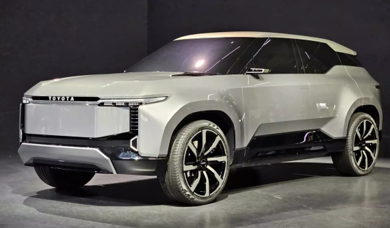 Cận cảnh thiết kế thực tế của Toyota Land Cruiser phiên bản thuần điện