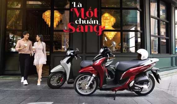 Honda Sh mode 125 thêm màu mới, giá từ 57 triệu đồng