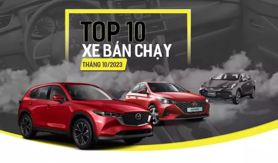 10 mẫu ô tô bán chạy nhất Việt Nam tháng 10/2023: Hyundai thắng lớn