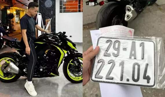 Streamer Độ Mixi mua Kawasaki Z1000 tặng sinh nhật vợ, biển số khiến dân mạng thi nhau dịch đủ kiểu