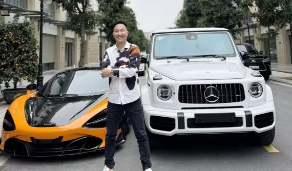 Mới mua Mercedes-AMG G63 tặng vợ, Huấn "hoa hồng" chi gần 15 tỷ đồng tậu siêu xe McLaren 720S