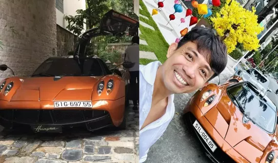 Biển số mới 51L-00405 trên xe Pagani Huayra có ý nghĩa gì? Không đấu giá nhưng vẫn đẹp như ý của Minh "Nhựa"