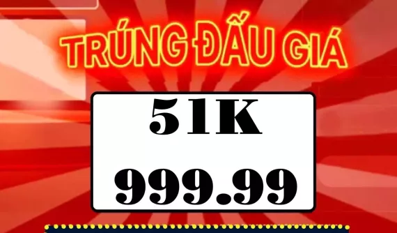Đại gia trúng đấu giá biển số 51K-999.99 tận 20,56 tỷ đồng