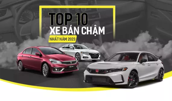 10 mẫu ô tô bán chậm nhất Việt Nam năm 2023: gần 1 nửa là xe Toyota, Ford Explorer bất ngờ góp mặt