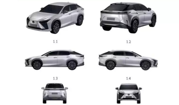 SUV điện hạng sang Lexus RZ được đăng ký bảo hộ kiểu dáng tại Việt Nam, đối thủ mới dành cho Mercedes EQC