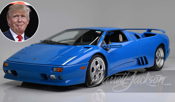 Lamborghini Diablo VT từng của Cựu tổng thống Mỹ Donald Trump được bán với giá cao ngất ngưởng