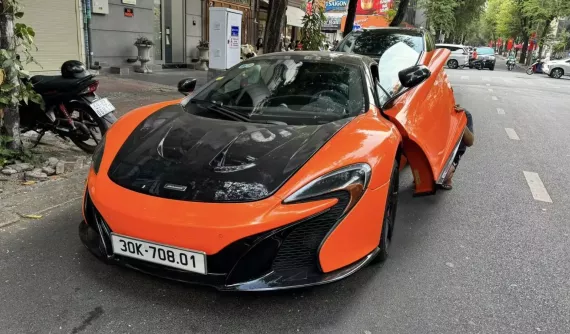 McLaren 650S Spider từng của Jessie Lương đổi biển mới, vào Sài thành tìm khách