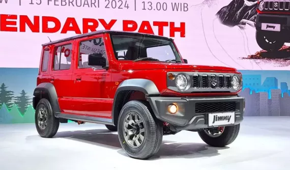 Suzuki Jimny 5 cửa tiếp tục ra mắt Đông Nam Á, giá chưa đến 750 triệu đồng