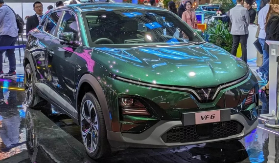 VinFast mang dàn ô tô điện tay lái nghịch tới triển lãm ở Indonesia