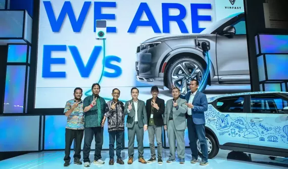 VinFast ký thỏa thuận cung cấp 600 ô tô điện cho 3 doanh nghiệp Indonesia