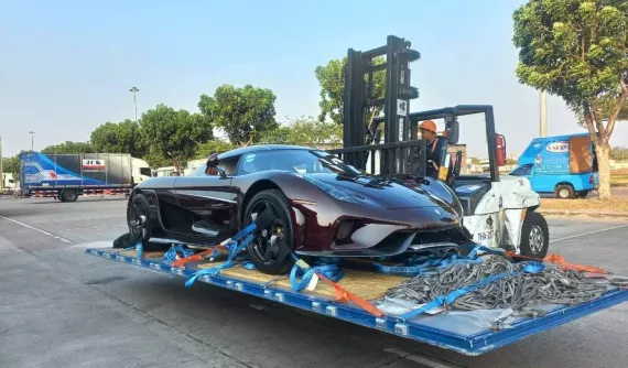 Hoàng Kim Khánh cập nhật tình hình siêu phẩm megacar Koenigsegg Regera, giới mê xe Việt sắp đón bom tấn rồi