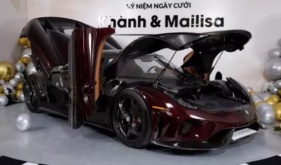 Hoàng Kim Khánh xác nhận Nha Trang sẽ là địa điểm đầu tiên Koenigsegg Regera xuất hiện khi về nước
