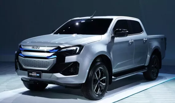 Isuzu D-Max phiên bản thuần điện trình làng, bán ra từ năm 2025
