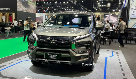 Xem hình ảnh thực tế của Mitsubishi Xpander Cross HEV 2024 - MPV 7 chỗ chỉ "ngốn" 5,2 lít/100 km