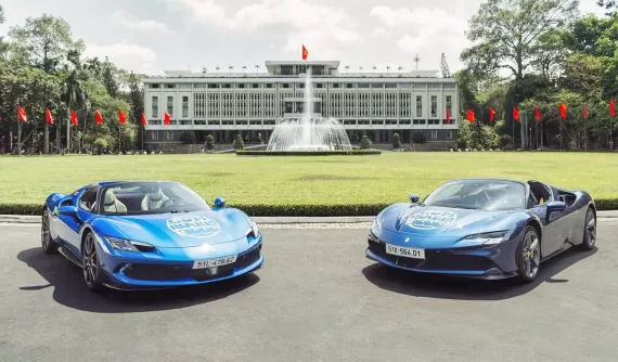 Chi tiết Ferrari 296 GTS và Ferrari SF90 Spider của 2 đại gia Việt sẽ tham gia hành trình siêu xe lớn nhất thế giới