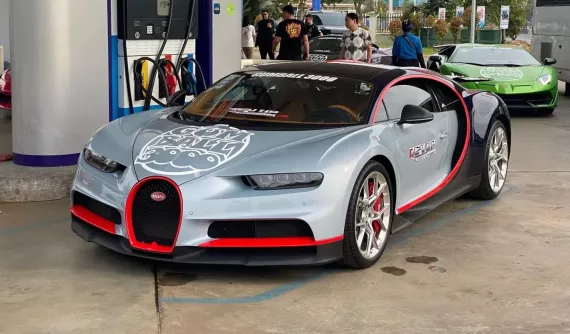 Gumball 3000: Đại gia Campuchia đăng ký Bugatti Chiron tham dự, chờ Minh "Nhựa" với Pagani Huayra