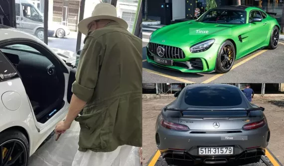 3 siêu xe Mercedes-AMG GT R nhập khẩu chính hãng về Việt Nam đều được "Qua" Vũ thu gom hết