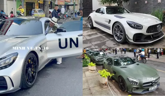 Bộ sưu tập xe Mercedes-AMG GT của "Qua" Vũ: Thu mua gần hết, chỉ còn vài xe ít ỏi trên thị trường