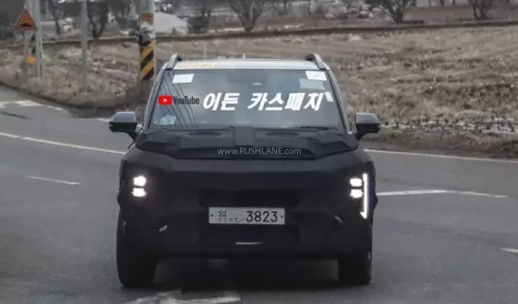 SUV cỡ nhỏ Kia Clavis 2025 bị bắt gặp trên đường phố, ra mắt cuối năm nay