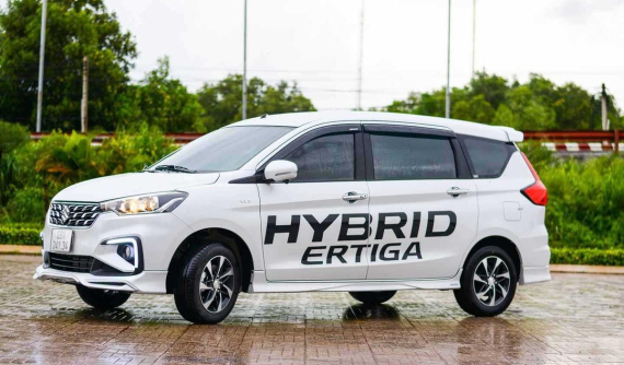 Suzuki Ertiga Hybrid hưởng ưu đãi gần 90 triệu, giá chỉ còn từ 449 triệu đồng
