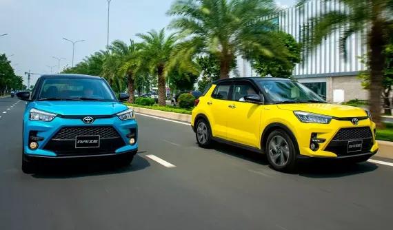 Doanh số SUV hạng A tháng 3/2024: Toyota Raize tăng trưởng mạnh nhưng chưa lật đổ được Kia Sonet