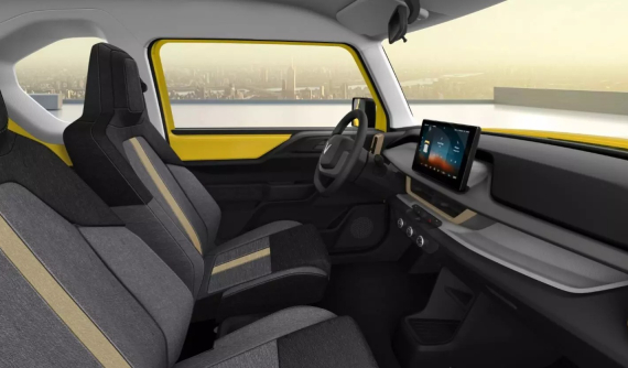 Nội thất VinFast VF 3: Màn hình 10 inch, thiết kế phối màu độc đáo