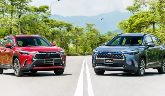 10 mẫu ô tô bán kém nhất Việt Nam tháng 4/2024: Toyota Corolla Cross lọt top