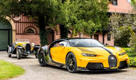Phát cuồng với Bugatti Chiron Super Sport độc bản "55 1 of 1", cảm hứng` từ huyền thoại Bugatti Type 55