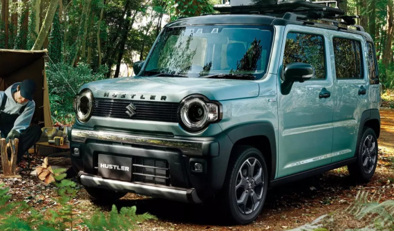 Suzuki Hustler Tough Wild 2024 - "xe hộp diêm" với nội thất chống thấm nước, có thể biến thành giường ngủ