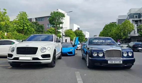 Hải Phòng: Chủ nhân Koenigsegg CCX mang dàn siêu xe, xe siêu sang gần 60 tỷ đồng đi họp phụ huynh