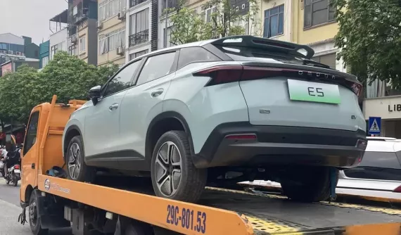 Xe điện Omoda E5 đã về đến Việt Nam, chuẩn bị ra mắt để cạnh tranh VinFast VF e34
