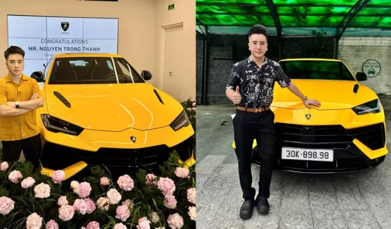 Bị vợ chê Mercedes-AMG G63 như xe máy cày, đại gia thẩm mỹ 9X liền mua Lamborghini Urus S