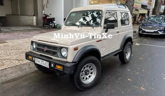 Chi tiết "chiến binh" Suzuki Samurai mới được ông Đặng Lê Nguyên Vũ mua về