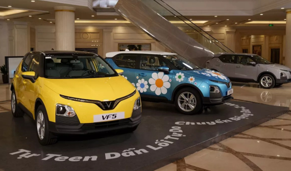 Ngắm hình ảnh "bằng xương, bằng thịt" của VinFast VF5 Plus với các màu sắc mới