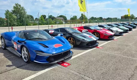Hơn 120 siêu xe tham dự hành trình Ferrari Cavalcade 2024, nhiều siêu phẩm Daytona SP3, LaFerrari xuất hiện