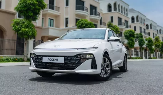 Xe Hyundai tăng trưởng nhẹ trong tháng 6/2024, Accent vẫn dẫn đầu