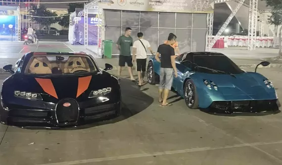 Sự thật cặp đôi Bugatti Chiron và Pagani Huayra mới xuất hiện tại Việt Nam