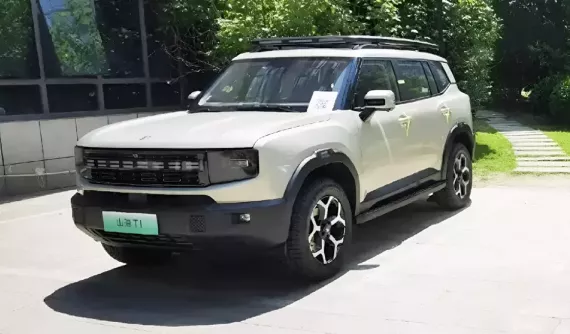 Cận cảnh Jetour Shanhai T1 chuẩn bị ra mắt, xe địa hình hạng nhẹ "ăn xăng như ngửi" chỉ 1,08 lít/100km