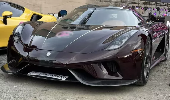 Dàn siêu xe gần 250 tỷ đồng của đại gia Hoàng Kim Khánh dạo phố Tp.HCM: Koenigsegg Regera xuất hiện nhưng...