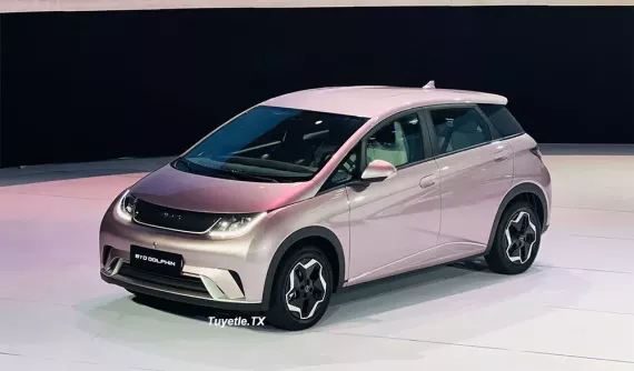 Chi tiết ô tô điện BYD Dolphin mới ra mắt Việt Nam với giá từ 659 triệu đồng
