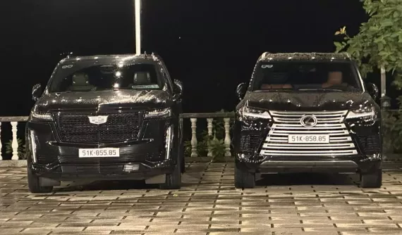 "Chuyên cơ mặt đất" Lexus LX600 của đại gia Khánh "thẩm mỹ" lần đầu lộ diện, quá hợp lý để đi xa