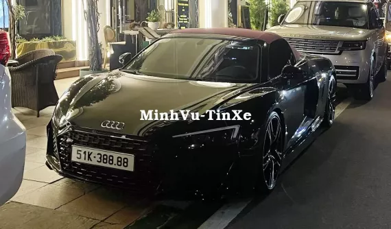 Siêu xe mui trần Audi R8 V10 Spyder Facelift biển tứ quý 8 tái xuất, hàng độc lạ của 1 doanh nhân Tp.HCM