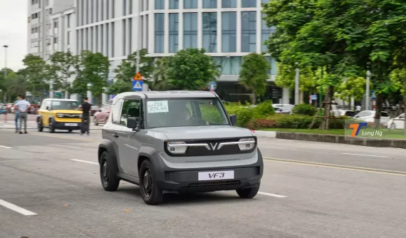 Đánh giá VinFast VF 3: lái nhẹ nhàng, tầm quan sát tốt, khung gầm là điểm cộng so với một mẫu xe đô thị giá rẻ