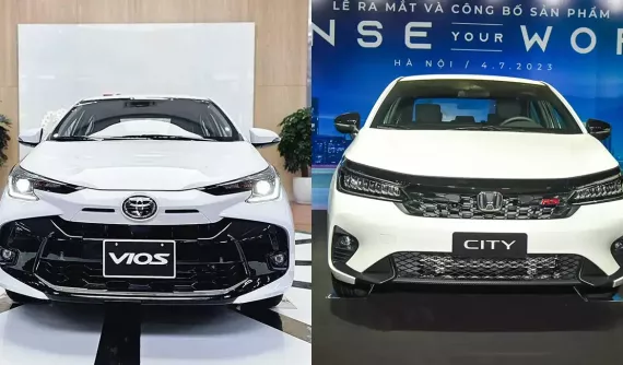 Toyota Vios và Honda City chạy đua khuyến mại, phân khúc sedan hạng B thêm sôi động